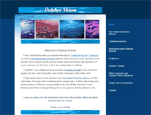 Tablet Screenshot of dolphynvisions.com